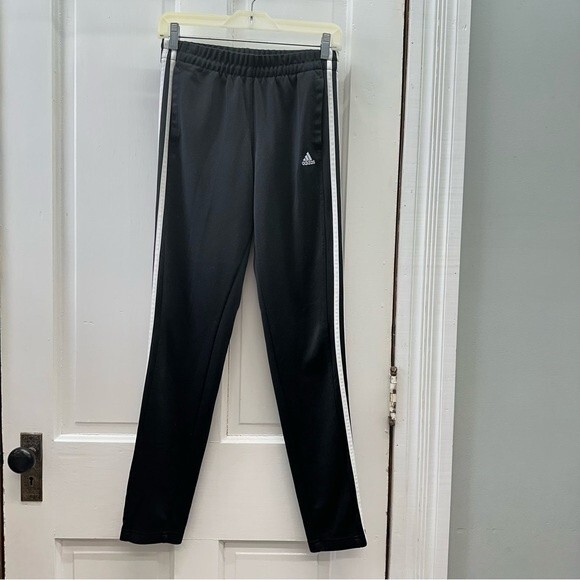 Adidas Climalite black athletic pants women's small - Picture 1 of 6